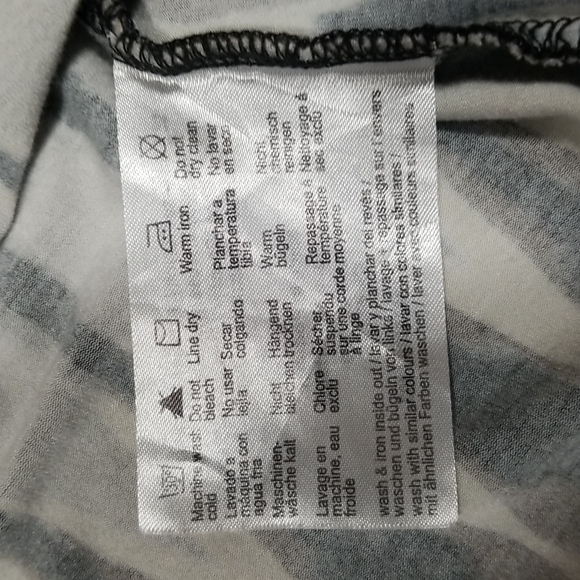 (M) Esprit Collection Printed Dress Vacation Beach Casual Travel Coastal Comfy - Picture 4 of 9